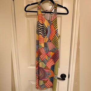 Alice + Olivia Multicolor Striped Dress